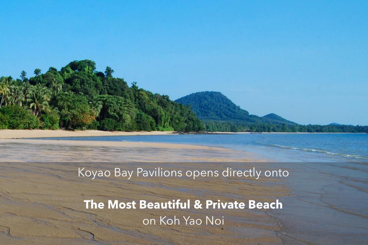 Koyao Bay Pavilions - Beach Resort And Pool Villas Ko Yao Noi Dış mekan fotoğraf